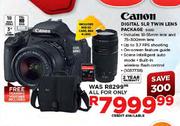 Canon Digital SLR Twin Lens Package-600D