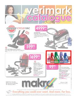 Makro : Verimark Catalogue (20 Jan - 27 Jan 2013), page 1