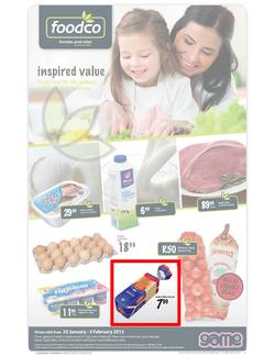 Foodco Western Cape : Inspired Value (23 Jan - 3 Feb 2013), page 1