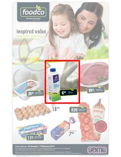 Foodco Western Cape : Inspired Value (23 Jan - 3 Feb 2013), page 1