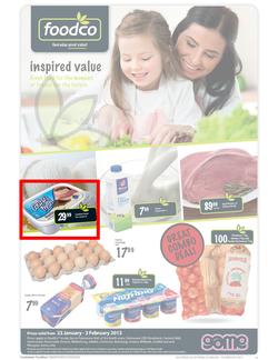 Foodco Gauteng & Polokwane : Inspired Value (23 Jan - 3 Feb 2013), page 1
