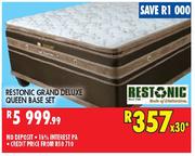 Restonic Grand Deluxe Queen Base Set