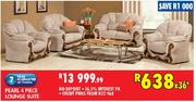 Pearl 4 Piece Lounge Suite 