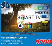 Samsung 46" 3D Smart LED TV 46F6400
