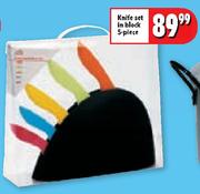 Knife Set In Block-5 Piece
