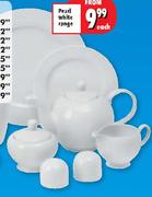 Pearl White Range Salt & Pepper Shaker