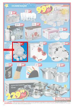 Shoprite Western Cape : Low Price Christmas Specials (11 Dec - 25 Dec 2013), page 5