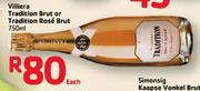 Villiera Tradition Brut Or Tradition Rose Brut-750ml