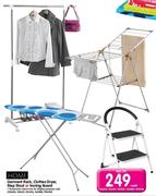 Home Garment Rack, Clothes Dryer, Step Stool Or Ironing Board-Each