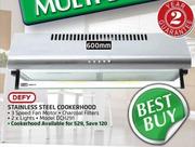 Defy Stainless Steel Cookerhood DCH291