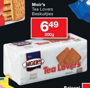 Moir's Tea Lovers Beskuitjies-200g