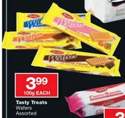 Tasty Treats Wafers Assorted-100g Each