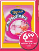 Beacon Mallows Assorted-150g Each