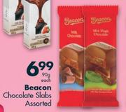 Beacon Chocolate Slabs Assorted-90g Each