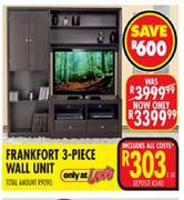 Frankfort 3-Piece Wall Unit