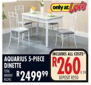 Aquarius 5-Piece Dinette
