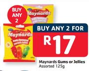 Maynards Gums Or Jellies Assorted-2x125g