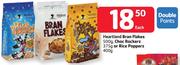 Heartland Bran Flakes 500g Choc Rockerz 375g Or Rice Popperz 400g-Each