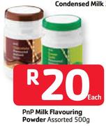 PnP Milk Flavouring Powder Assorted-500g Each