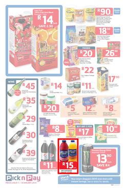 Pick N Pay Western Cape : One Billion Rand (7 Jan - 19 Jan 2014), page 5