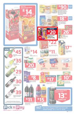 Pick N Pay Western Cape : One Billion Rand (7 Jan - 19 Jan 2014), page 5
