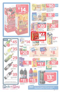Pick N Pay Western Cape : One Billion Rand (7 Jan - 19 Jan 2014), page 5