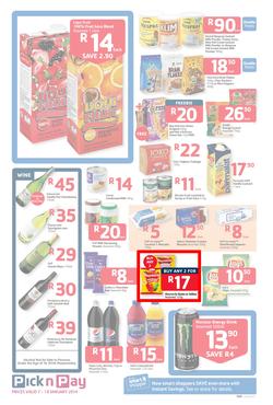 Pick N Pay Western Cape : One Billion Rand (7 Jan - 19 Jan 2014), page 5
