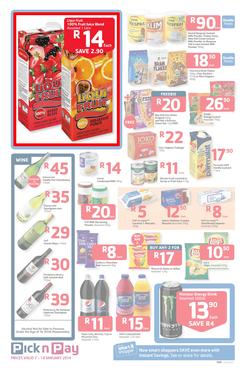 Pick N Pay Western Cape : One Billion Rand (7 Jan - 19 Jan 2014), page 5