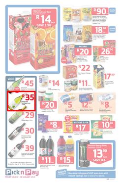 Pick N Pay Western Cape : One Billion Rand (7 Jan - 19 Jan 2014), page 5