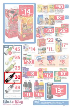 Pick N Pay Western Cape : One Billion Rand (7 Jan - 19 Jan 2014), page 5