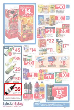 Pick N Pay Western Cape : One Billion Rand (7 Jan - 19 Jan 2014), page 5