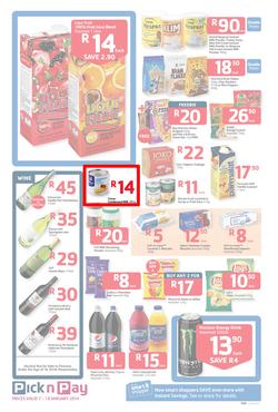 Pick N Pay Western Cape : One Billion Rand (7 Jan - 19 Jan 2014), page 5