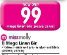 Missmolly Mega Linen Bin