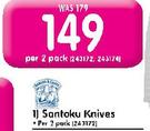  Santoku Knives-Per 2 Pack