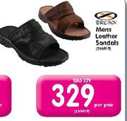 Bronx Mens Leather Sandals-Per Pair