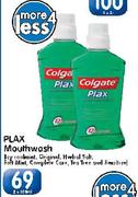 Plax Mouthwash-2X500ml