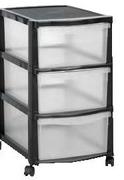 Bigjim 3 Drawer Storage Set-Per Set