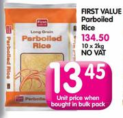 First Value Parboiled Rice-10x2kg