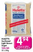 Huletts Sunsweet Light Brown Sugar-25x500g