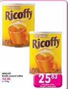 Nescafe Ricoffy Instant Coffee-6x250g