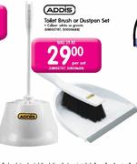 Addis Toilet Brush Or Dustpan Set