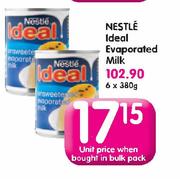 Nestle Ideal Evaporated Milk-6x380g