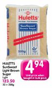 HUletts Sunsweet Light Brown Sugar-25x500g
