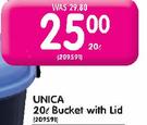 UNICA 20Ltr Bucket With Lid.
