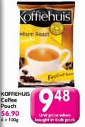 Koffihuis Coffee Pouch-6x100g
