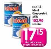 Nestle Ideal Evaporated Milk-6x380g each.