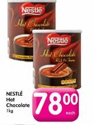 Nestle Hot Chocolate-1kg Each.
