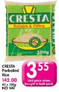 Cresta Parboiled Rice-40x500g.