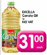 Excella Canola Oil-2L No Vat