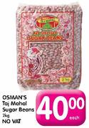 Osman's Taj Mahal Sugar Beans-2kg No Vat